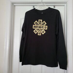 Nike Just Do It Long Sleeve Tee Mens Size L